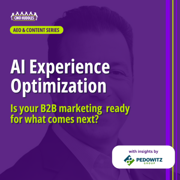 AI experience optimization for B2B marketers: How LLM search is changing the buying journey