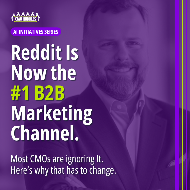 Reddit as a B2B marketing channel.