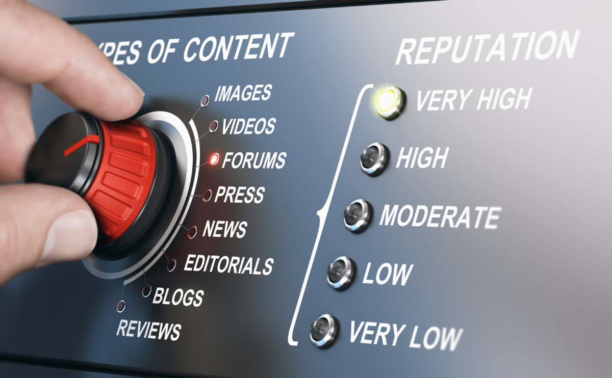 Adjusting your content strategy is a vital part of online reputation management services