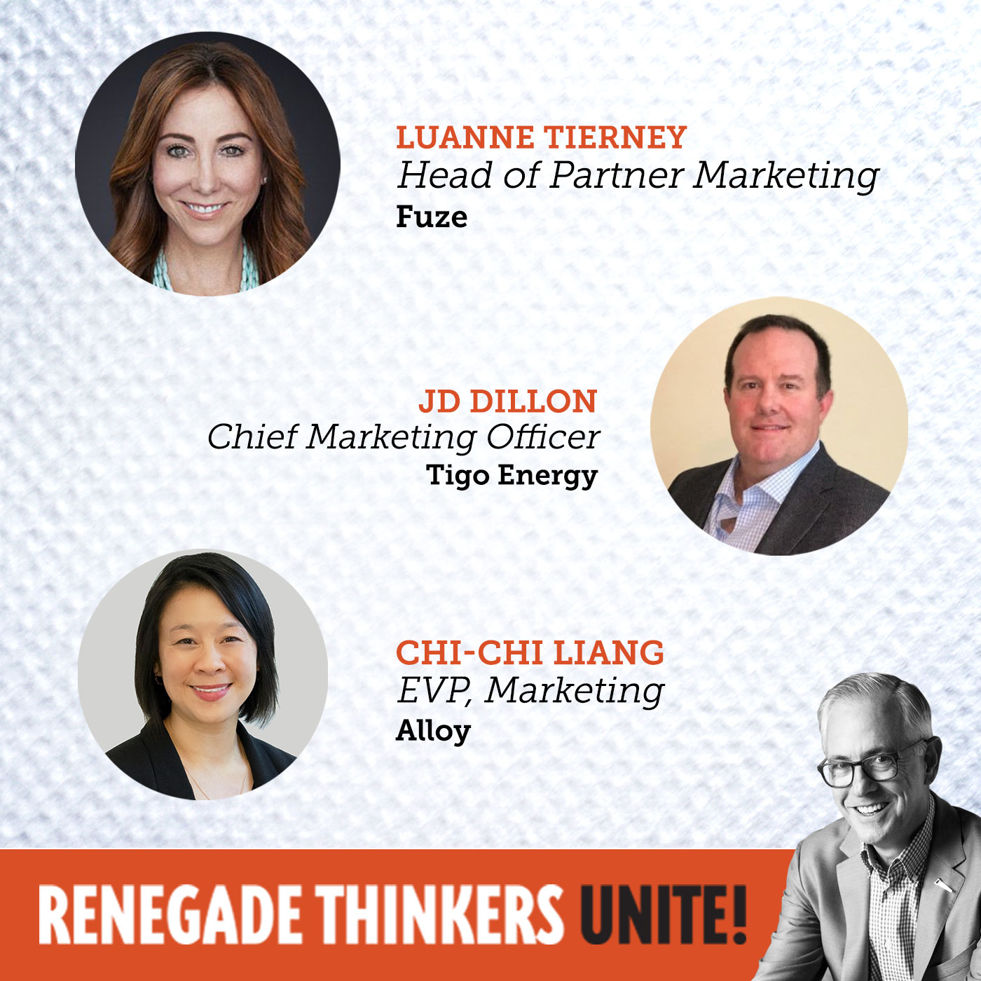 EVP Marketing Chi-Chi Liang - CMO JD Dillon