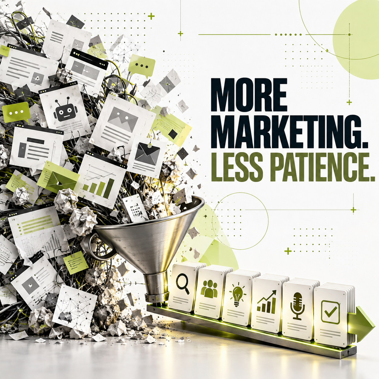 More Marketing. Less Patience.